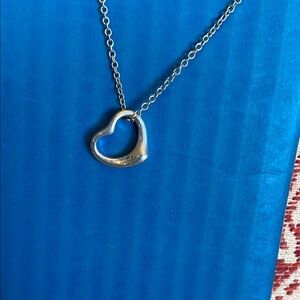 Tiffany & Co. Silver Heart Necklace